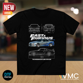 Nissan Skyline 34 Fast & Furious (AS Colour 500) T-Shirt