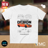 Dodge Challenger Demon (AS Colour 5001) T-Shirt