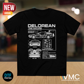 Delorean Back to the Future (AS Colour 5001) T-Shirt