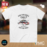 Retro Who you gonna call (AS Colour 5001) T-Shirt