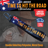 Time to Hit the Road, Polyester Key Chain
