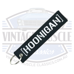 Hoonigan - Embroided Key Ring Key Chain