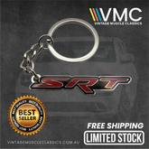 Jeep Grand Cherokee SRT Key Ring (Red and Black