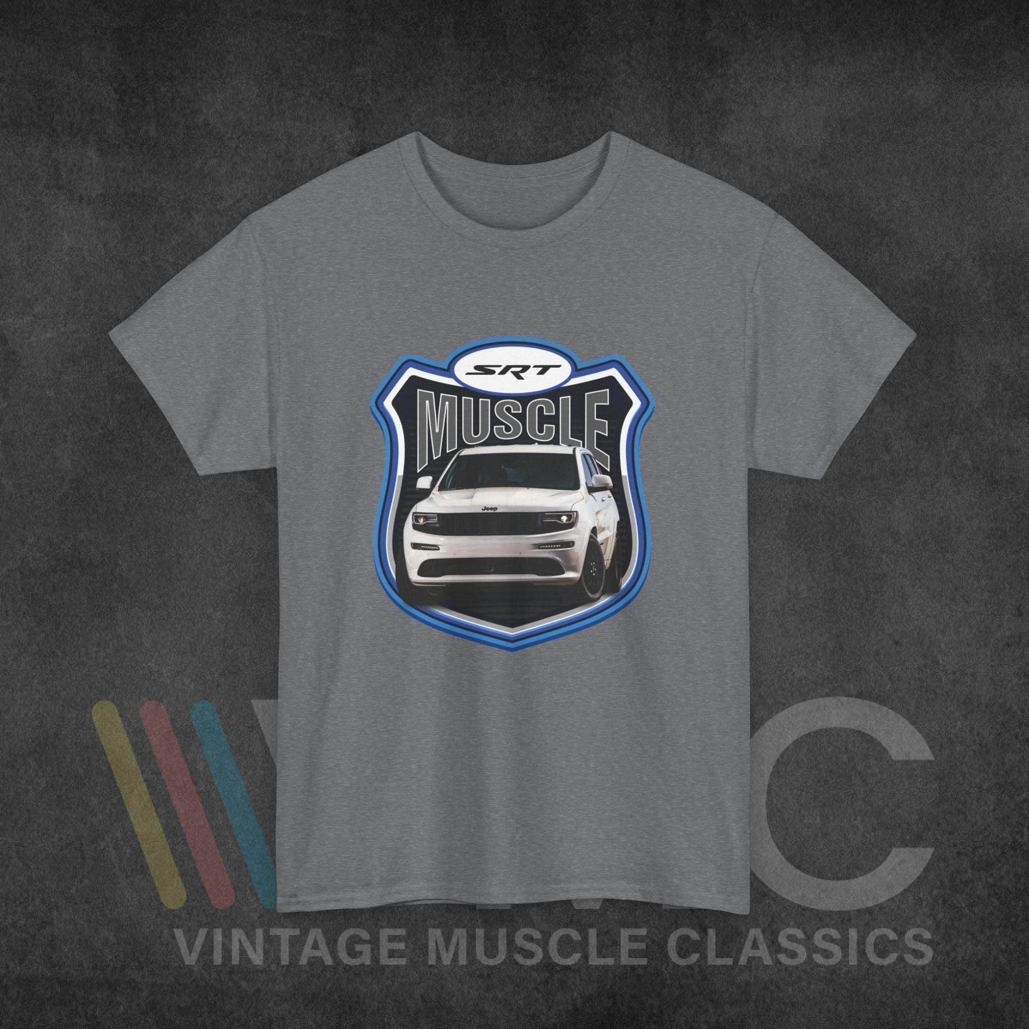 JEEP SRT Muscle - Unisex Heavy Cotton Tee