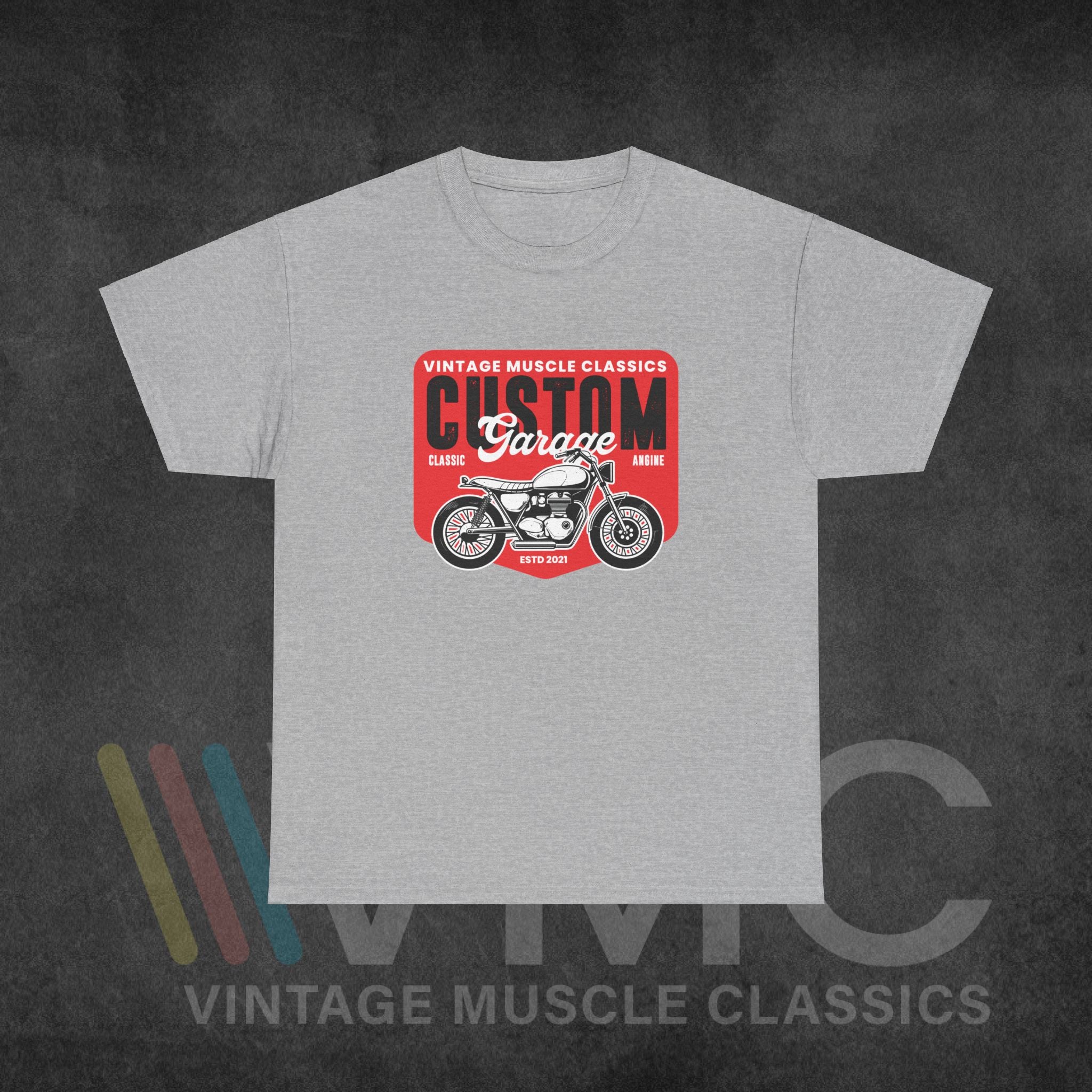 CMV Motorcycle - Unisex Heavy Cotton Tee