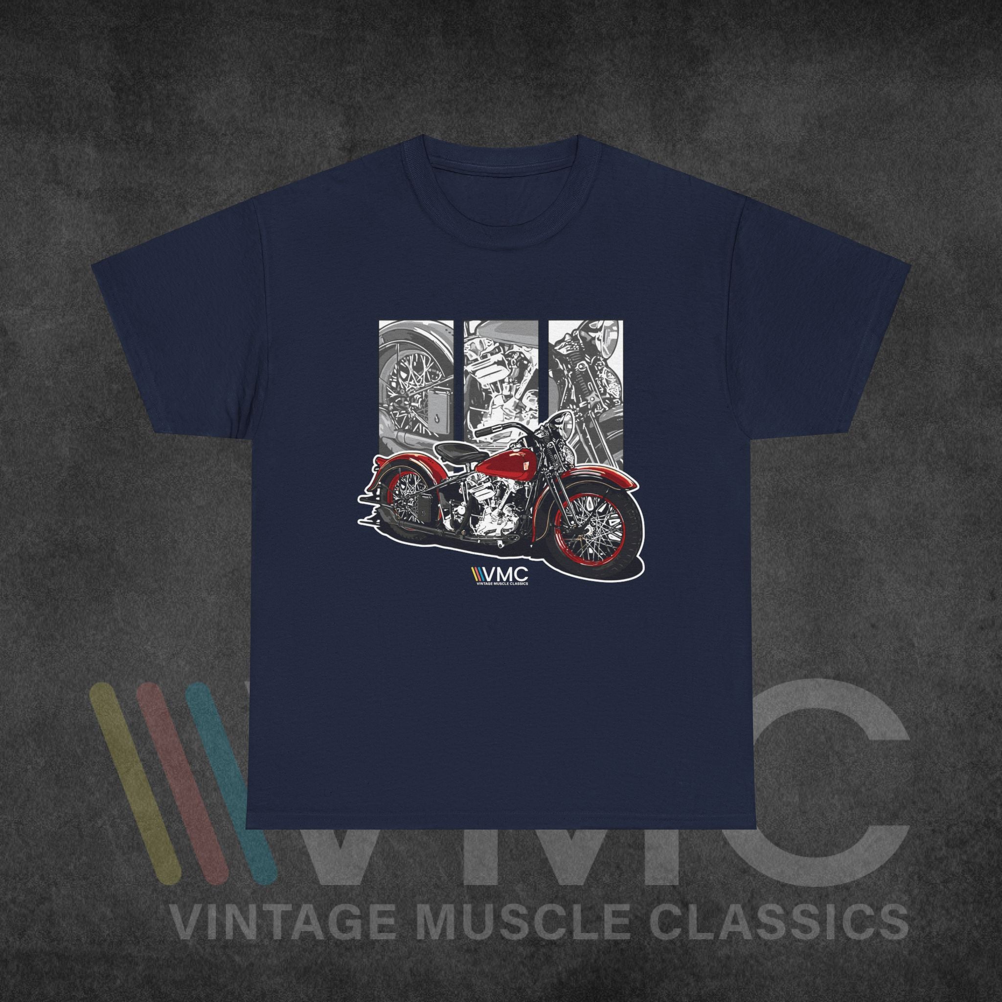 Classic Motorcycle - Unisex Heavy Cotton Tee