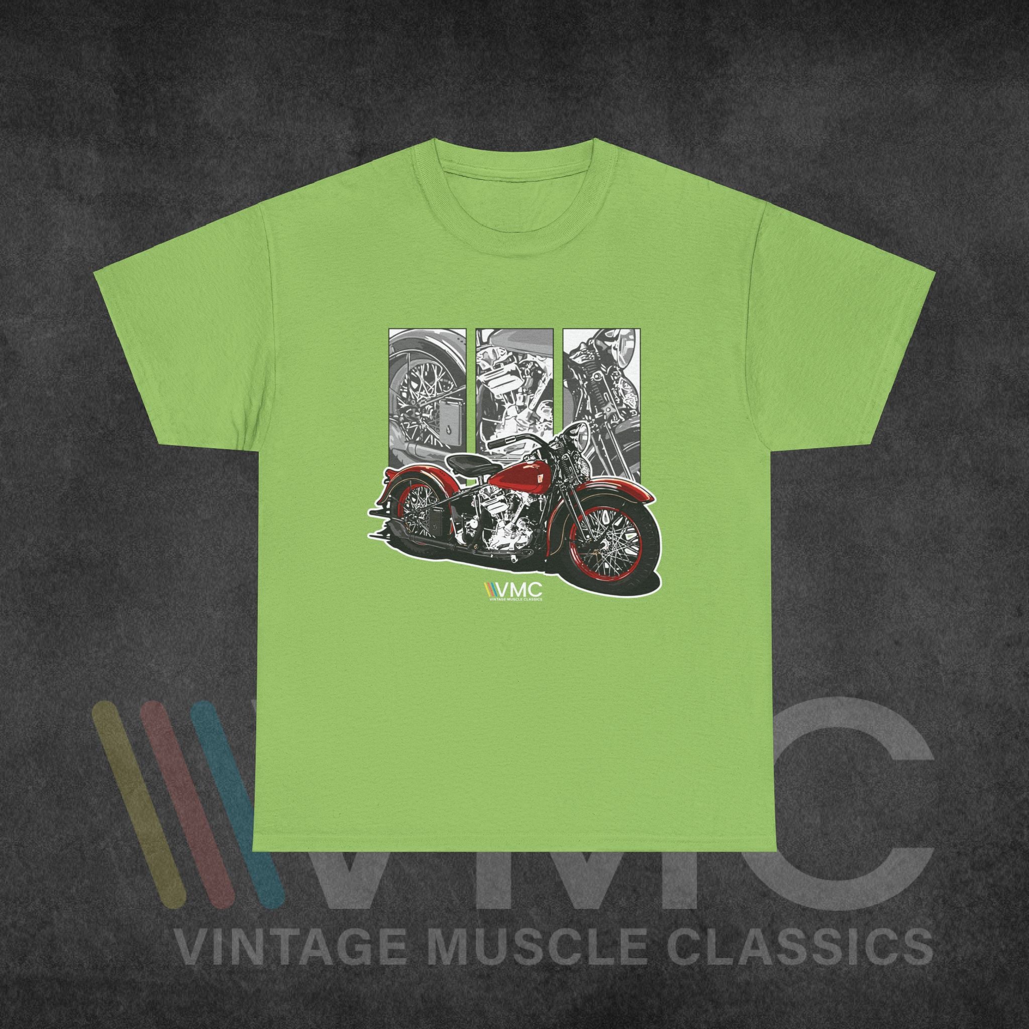 Classic Motorcycle - Unisex Heavy Cotton Tee