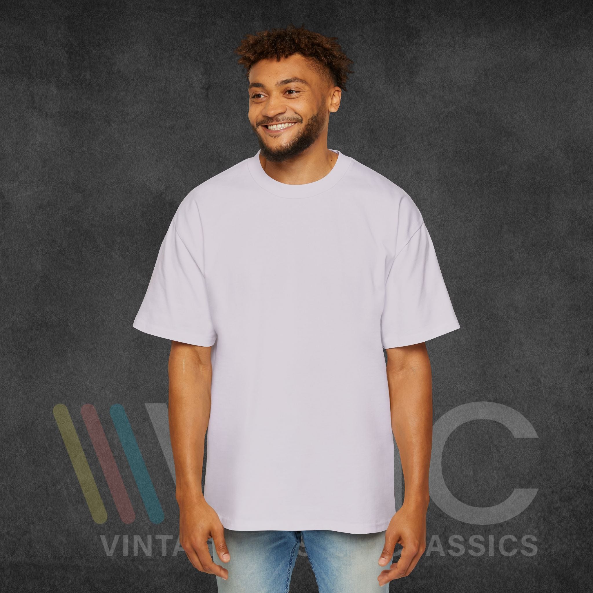 Vintage Muscle Classics - Men's Heavy Oversized Tee