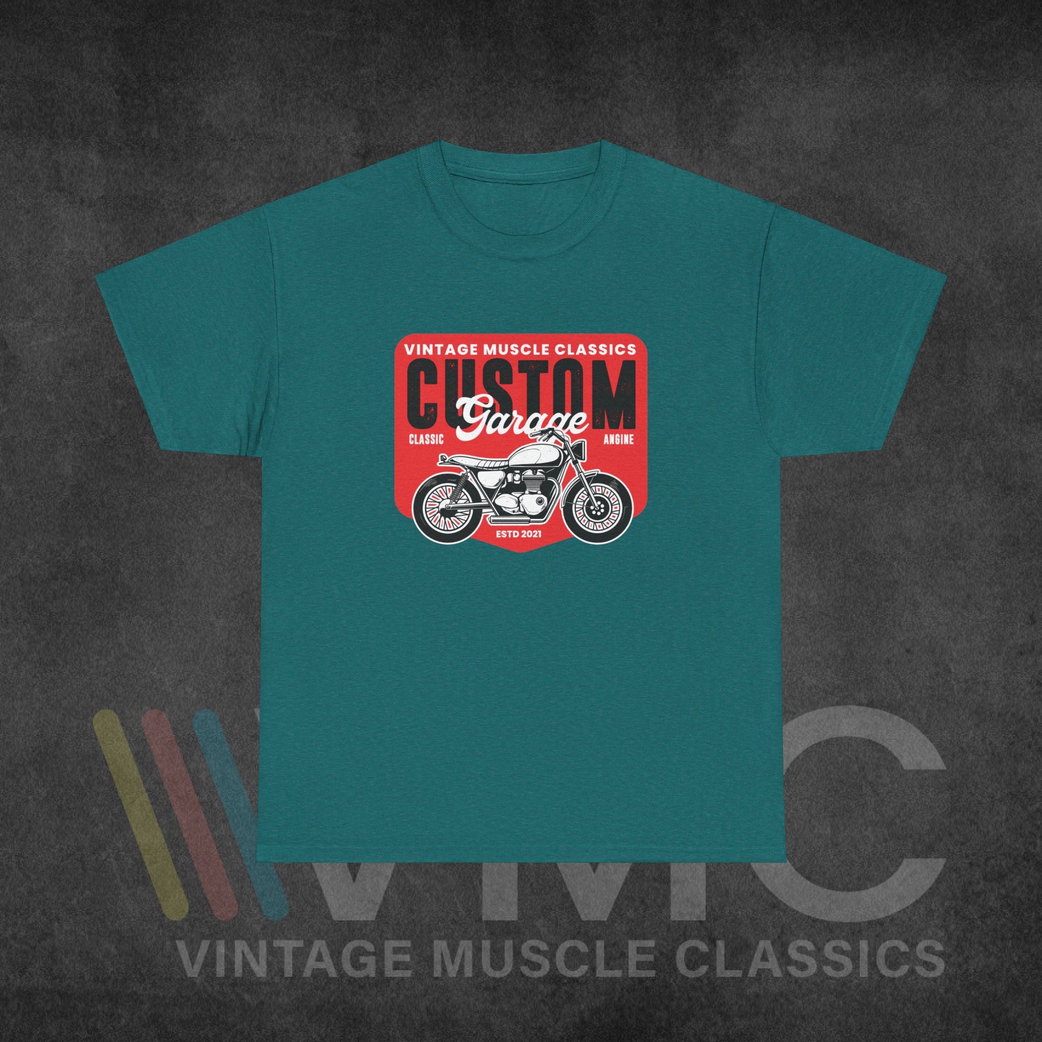 CMV Motorcycle - Unisex Heavy Cotton Tee