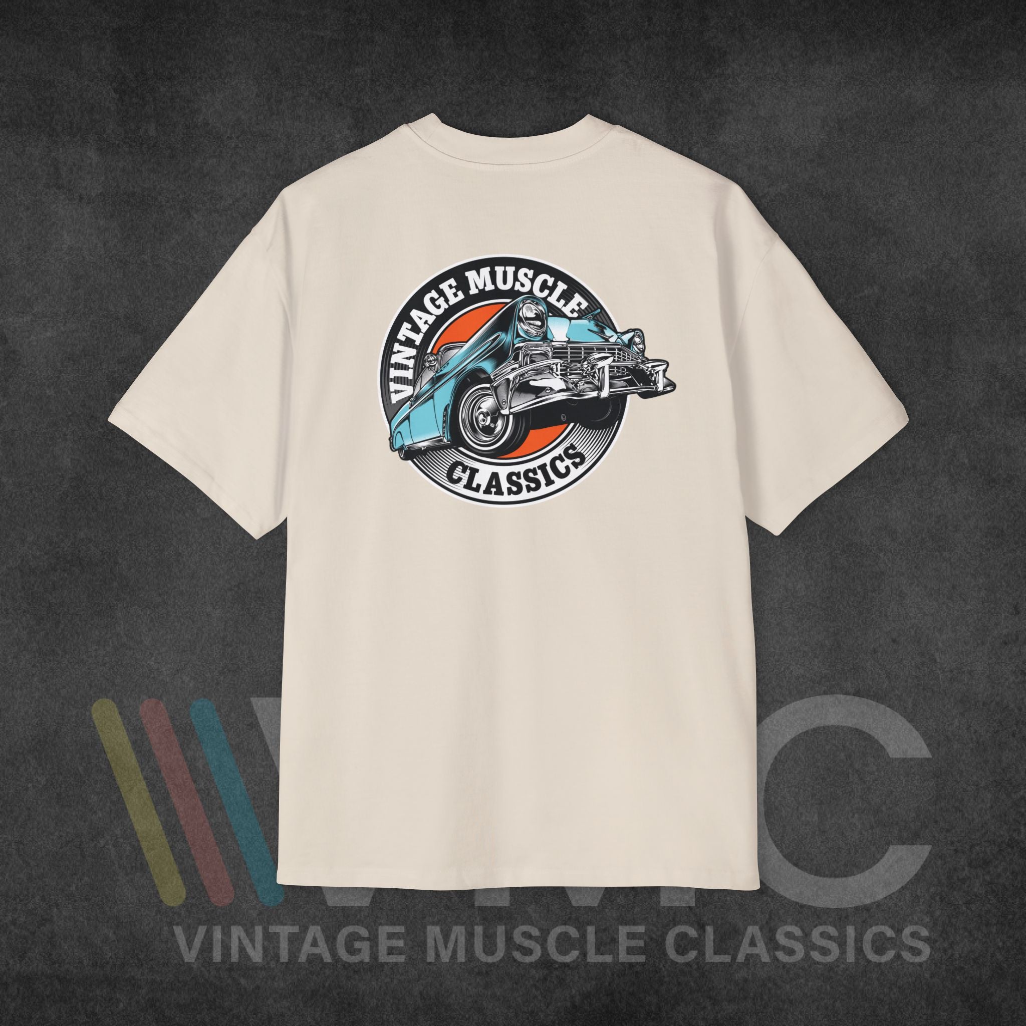 Vintage Muscle Classics - Men's Heavy Oversized Tee