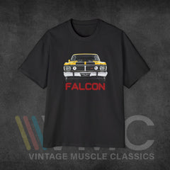 Falcon XY (Yellow) - Men's Heavy Oversized Tee