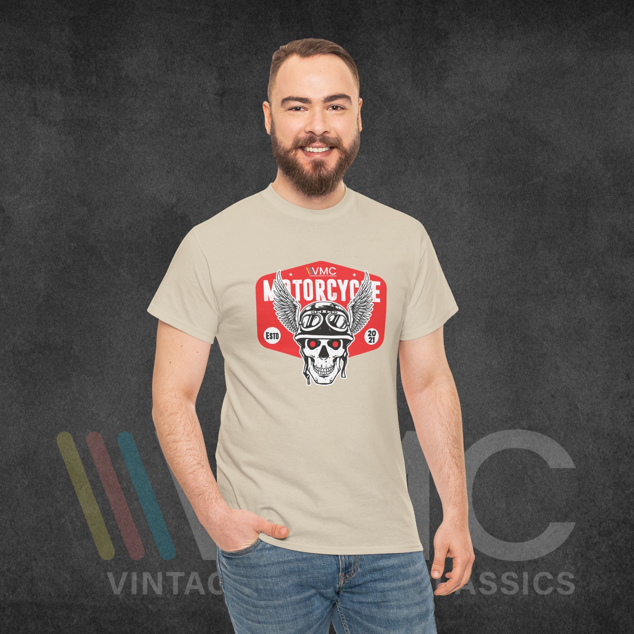 VMC Motorcycle - Unisex Heavy Cotton Tee