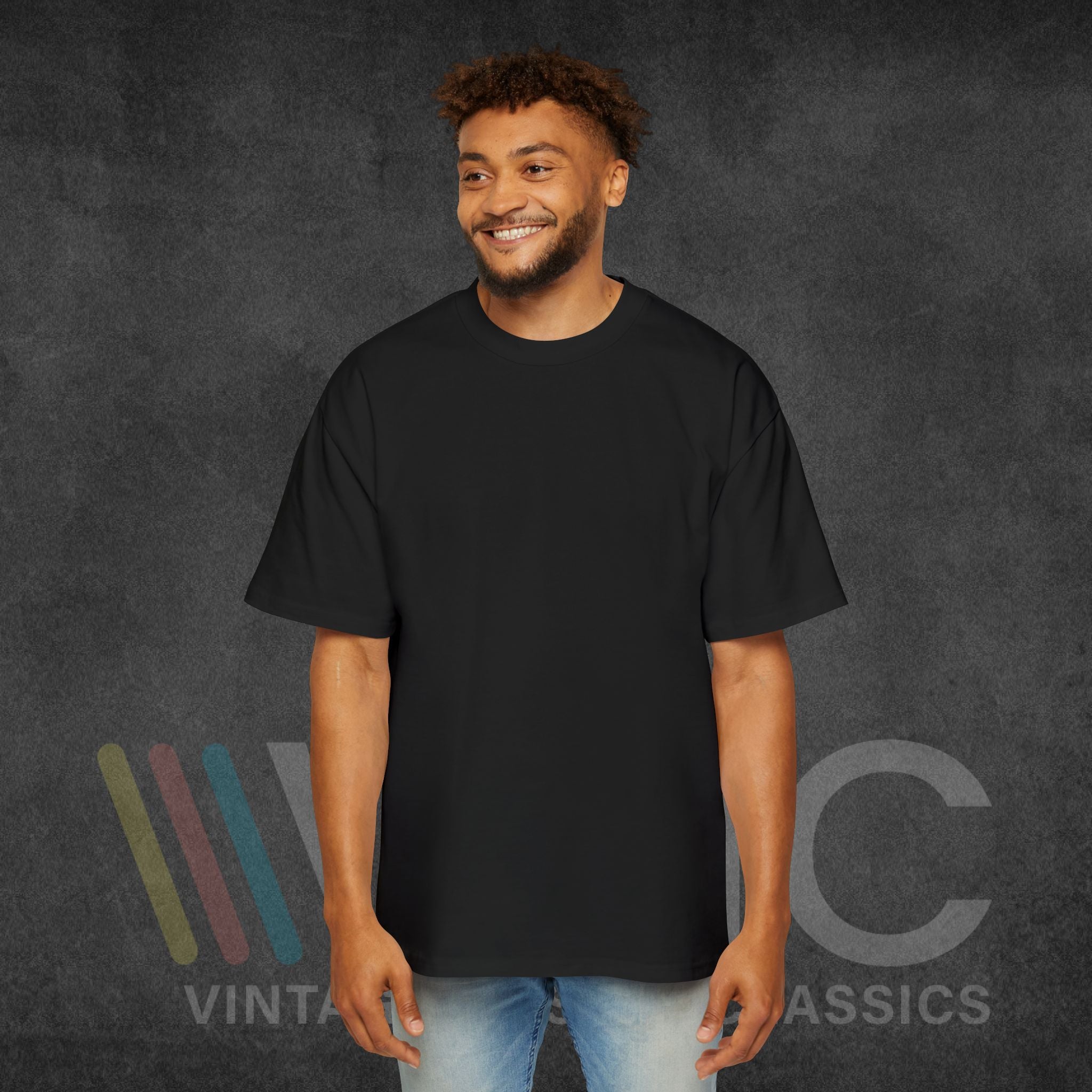 Vintage Muscle Classics - Men's Heavy Oversized Tee