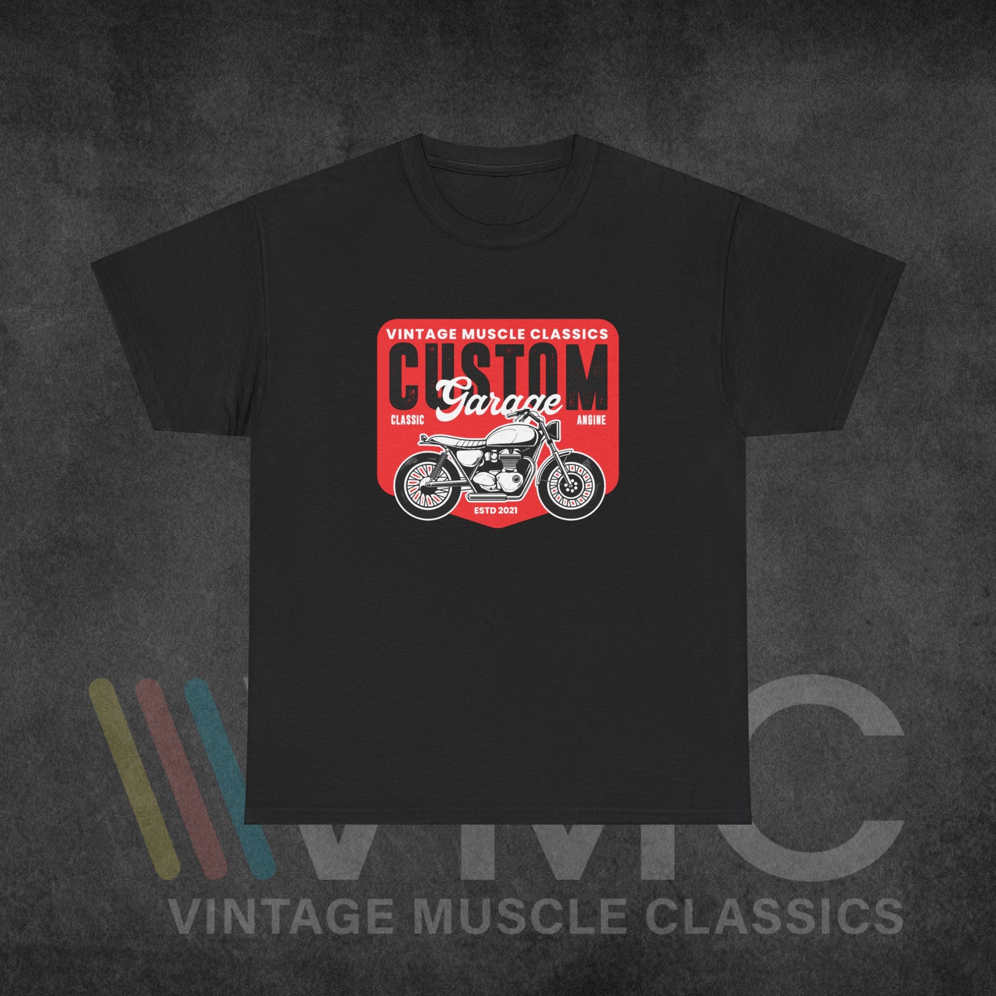 CMV Motorcycle - Unisex Heavy Cotton Tee