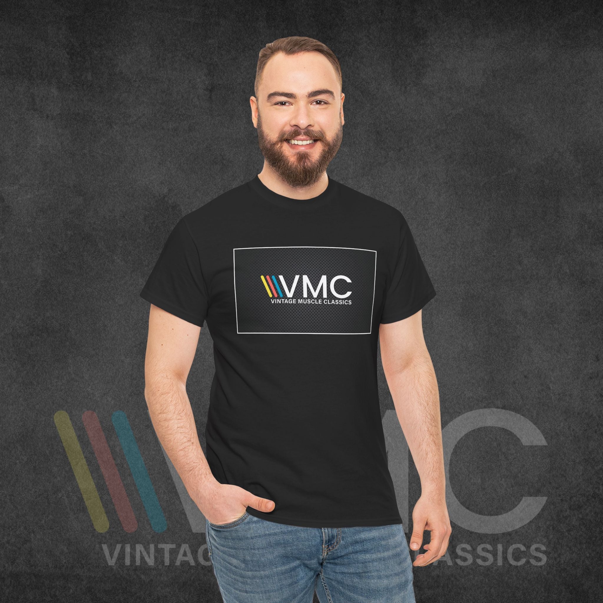 Vintage Muscle Classics - Unisex Heavy Cotton Tee