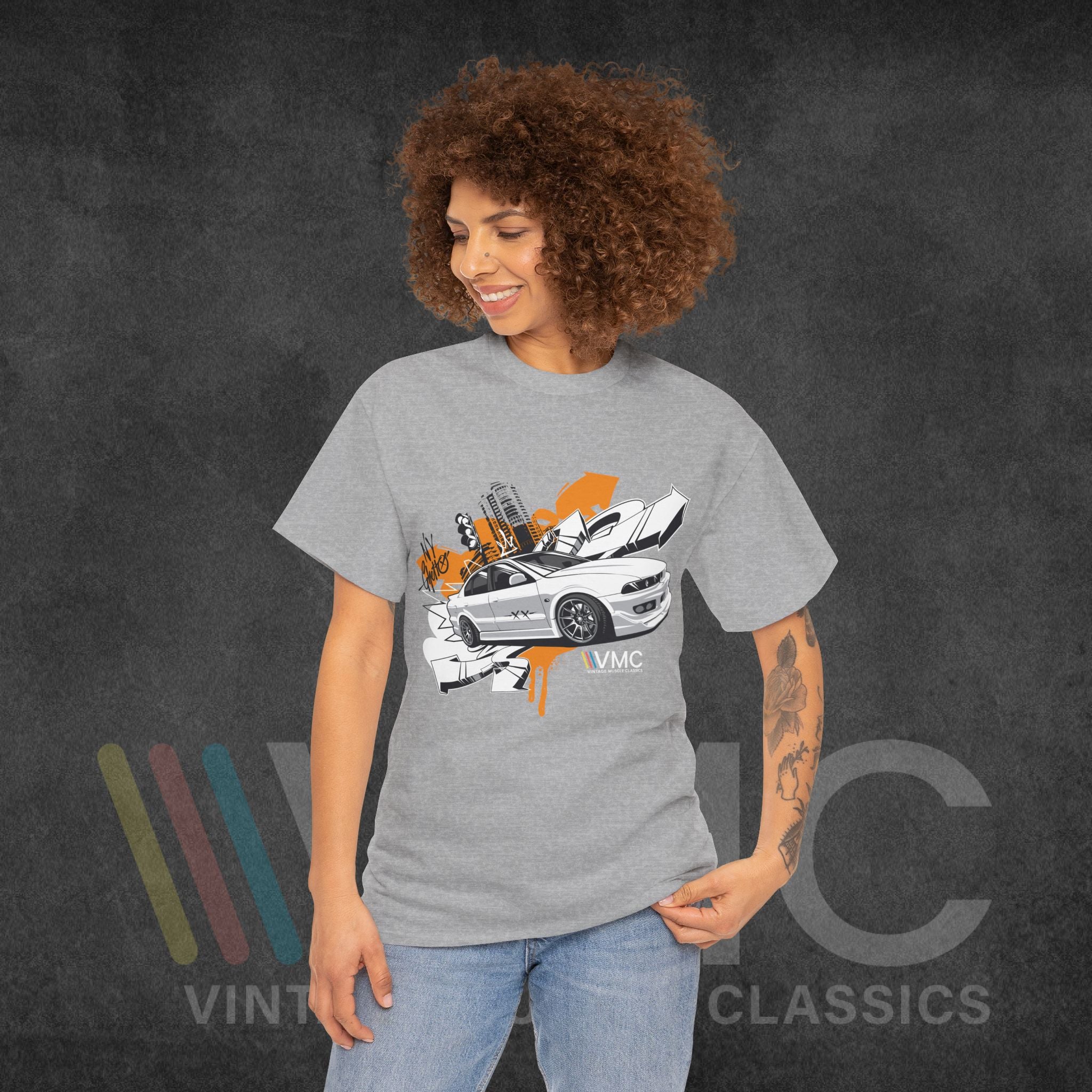 Skyline Drift - Unisex Heavy Cotton Tee