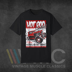 Hot Rod Shoot Out - Unisex Garment-Dyed T-shirt