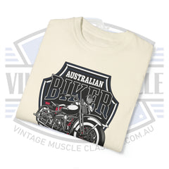 Australian Biker - Unisex Garment-Dyed T-shirt