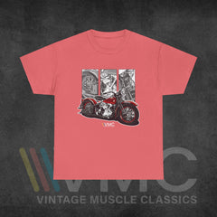 Classic Motorcycle - Unisex Heavy Cotton Tee