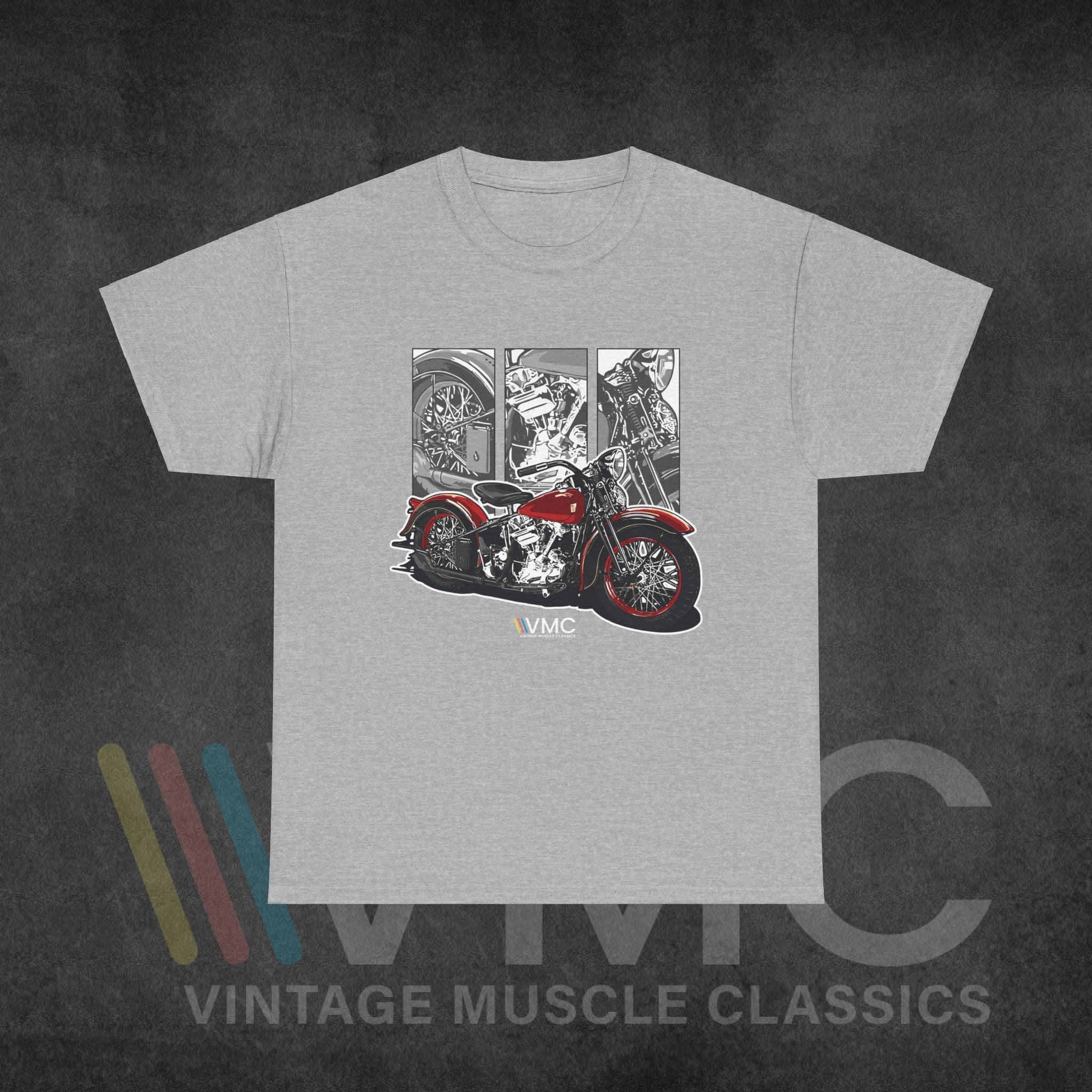 Classic Motorcycle - Unisex Heavy Cotton Tee