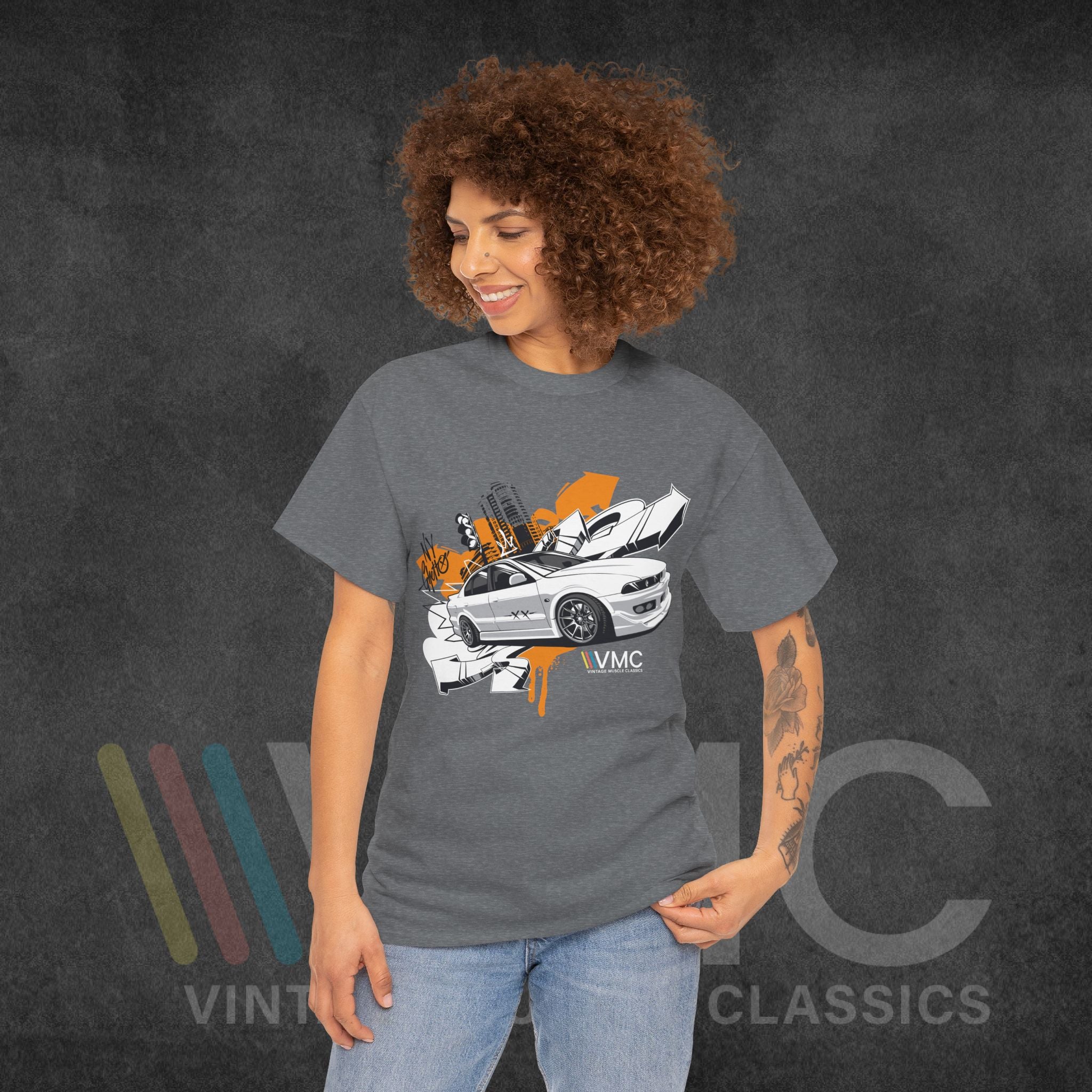 Skyline Drift - Unisex Heavy Cotton Tee