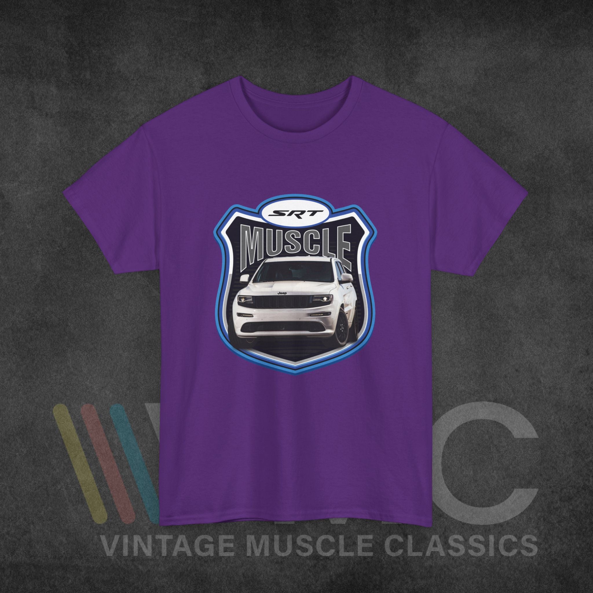 JEEP SRT Muscle - Unisex Heavy Cotton Tee