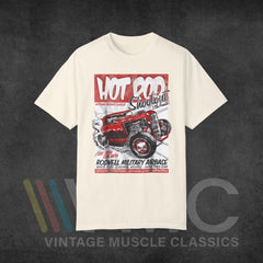 Hot Rod Shoot Out - Unisex Garment-Dyed T-shirt