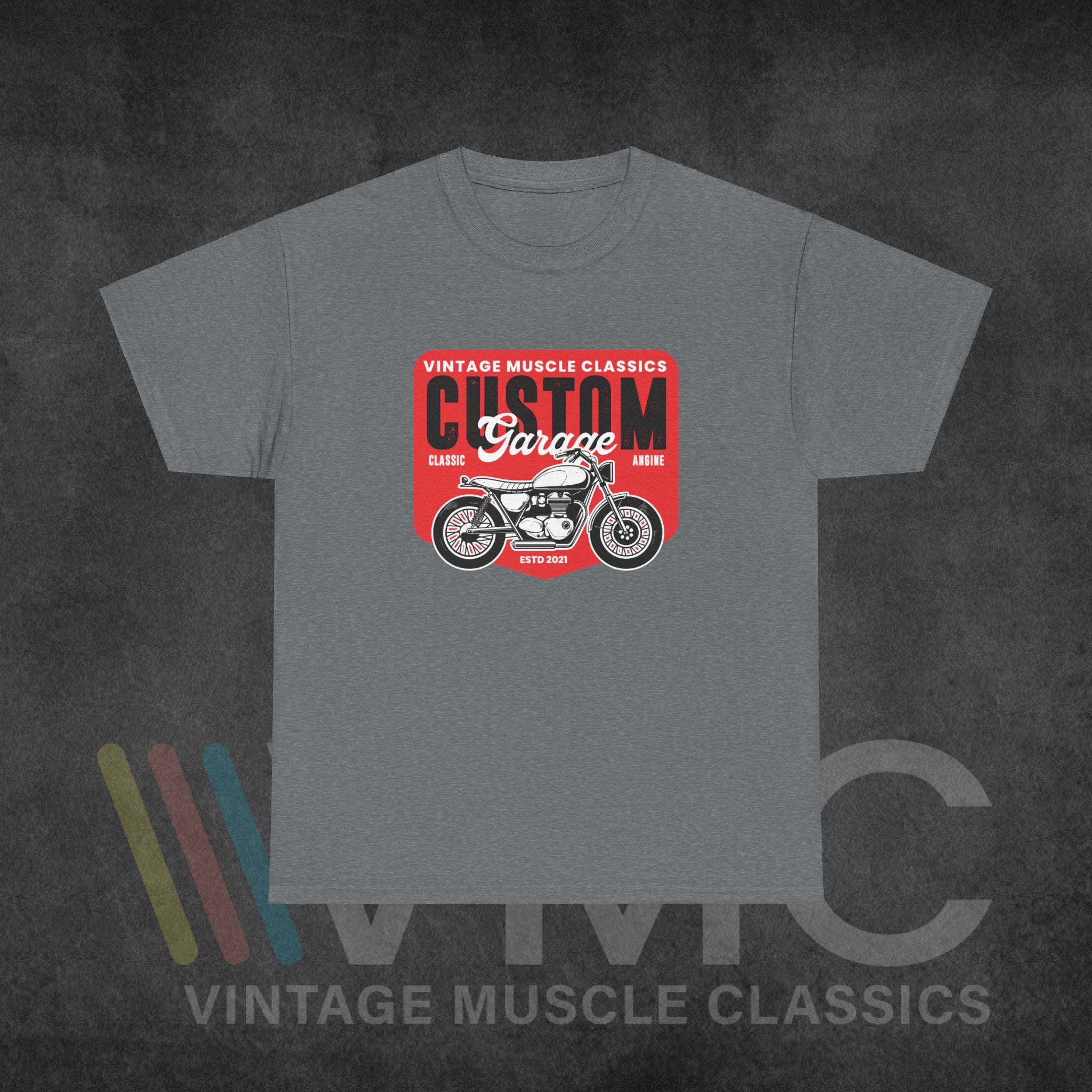 CMV Motorcycle - Unisex Heavy Cotton Tee