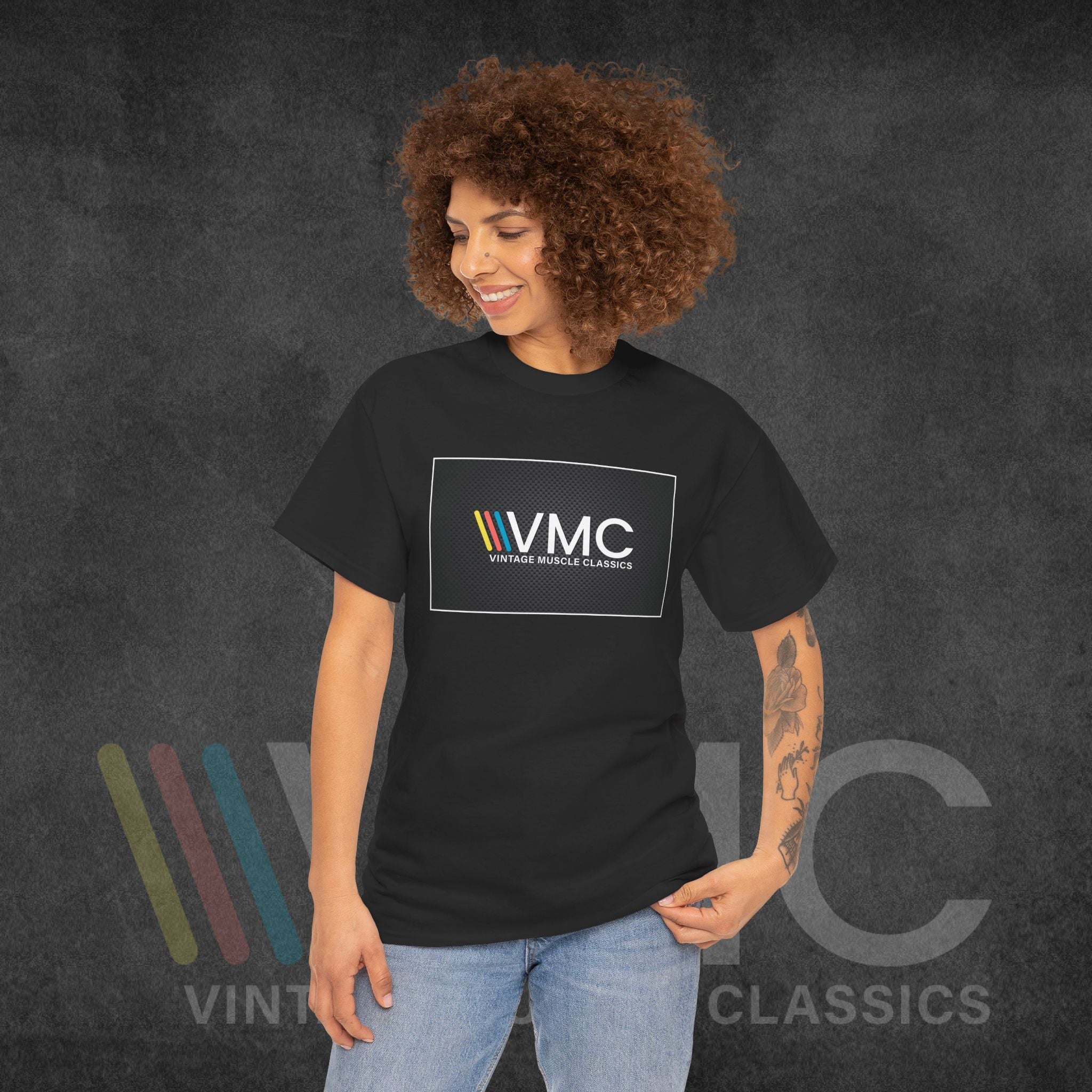 Vintage Muscle Classics - Unisex Heavy Cotton Tee