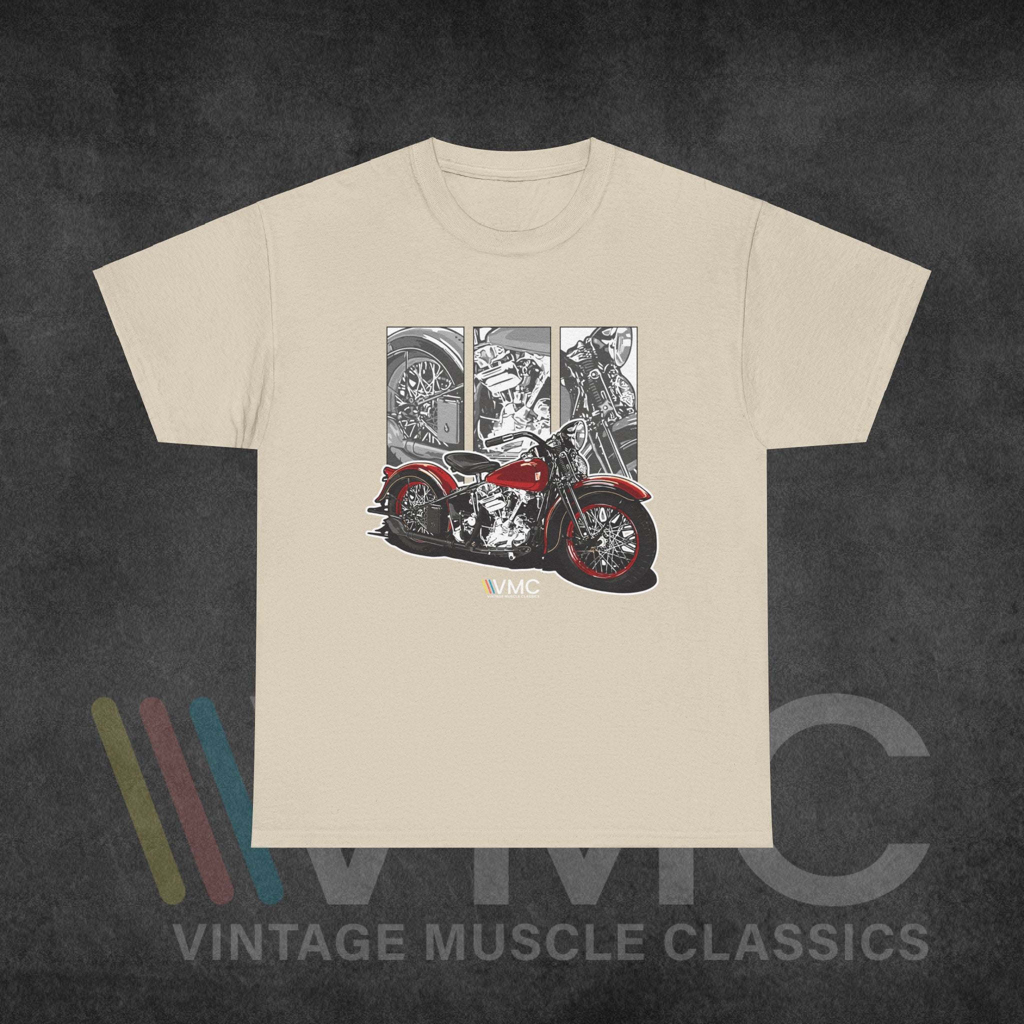 Classic Motorcycle - Unisex Heavy Cotton Tee