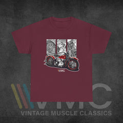 Classic Motorcycle - Unisex Heavy Cotton Tee