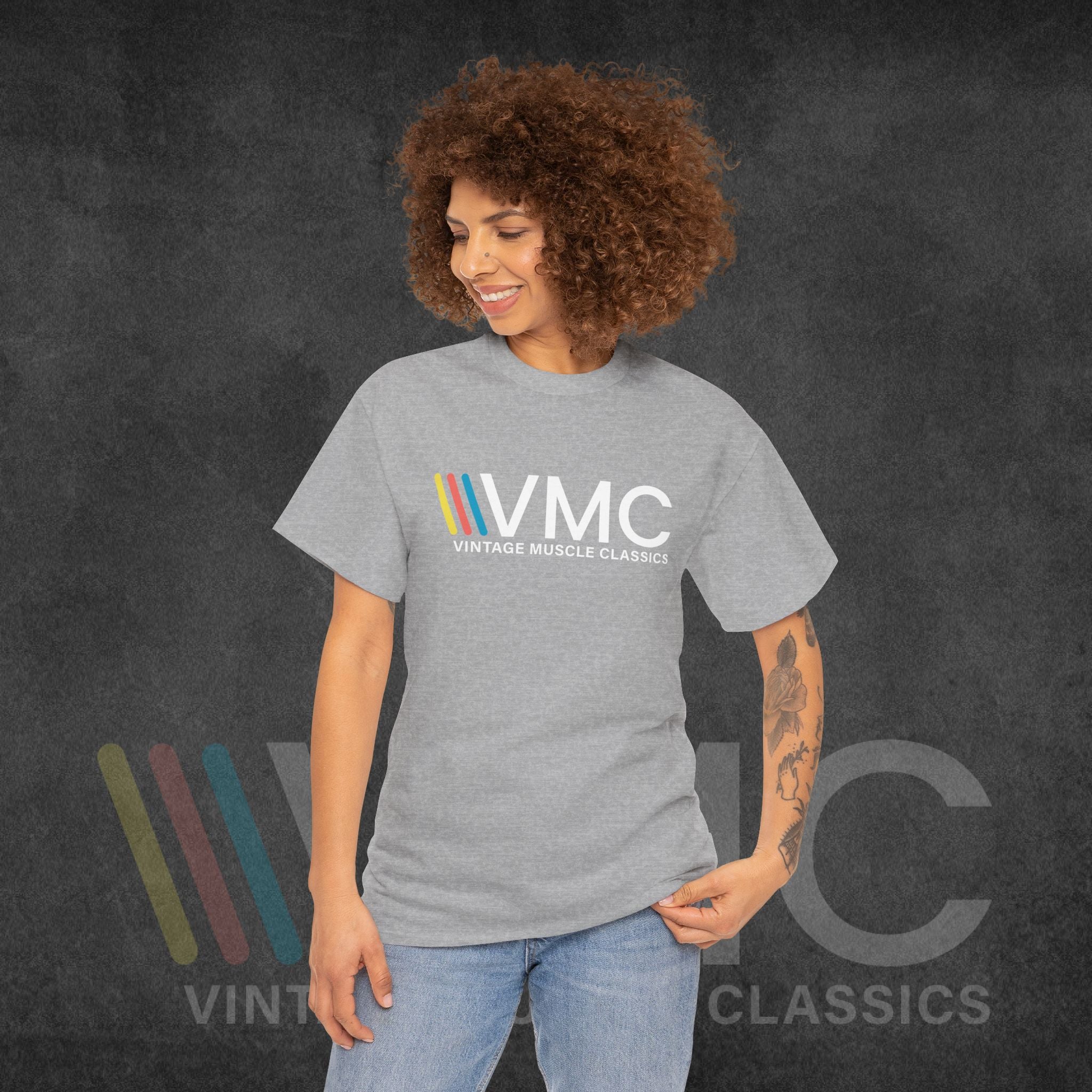 Vintage Muscle Classics - Unisex Heavy Cotton Tee