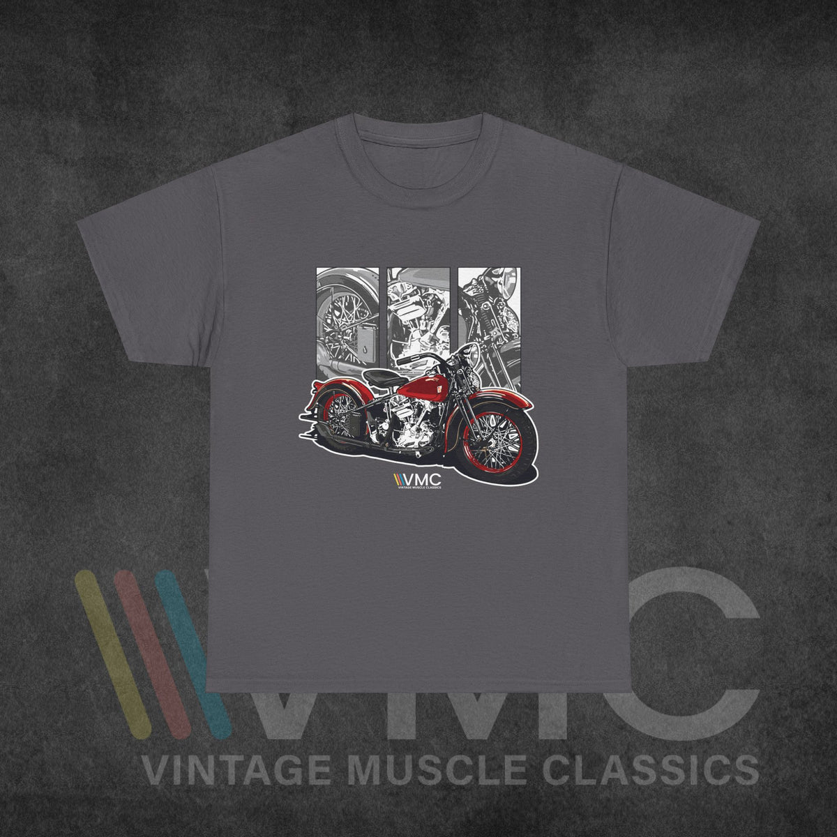 Classic Motorcycle - Unisex Heavy Cotton Tee