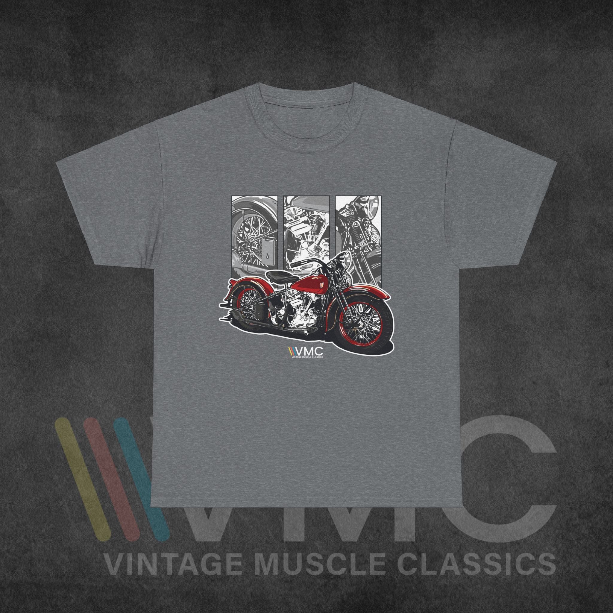 Classic Motorcycle - Unisex Heavy Cotton Tee