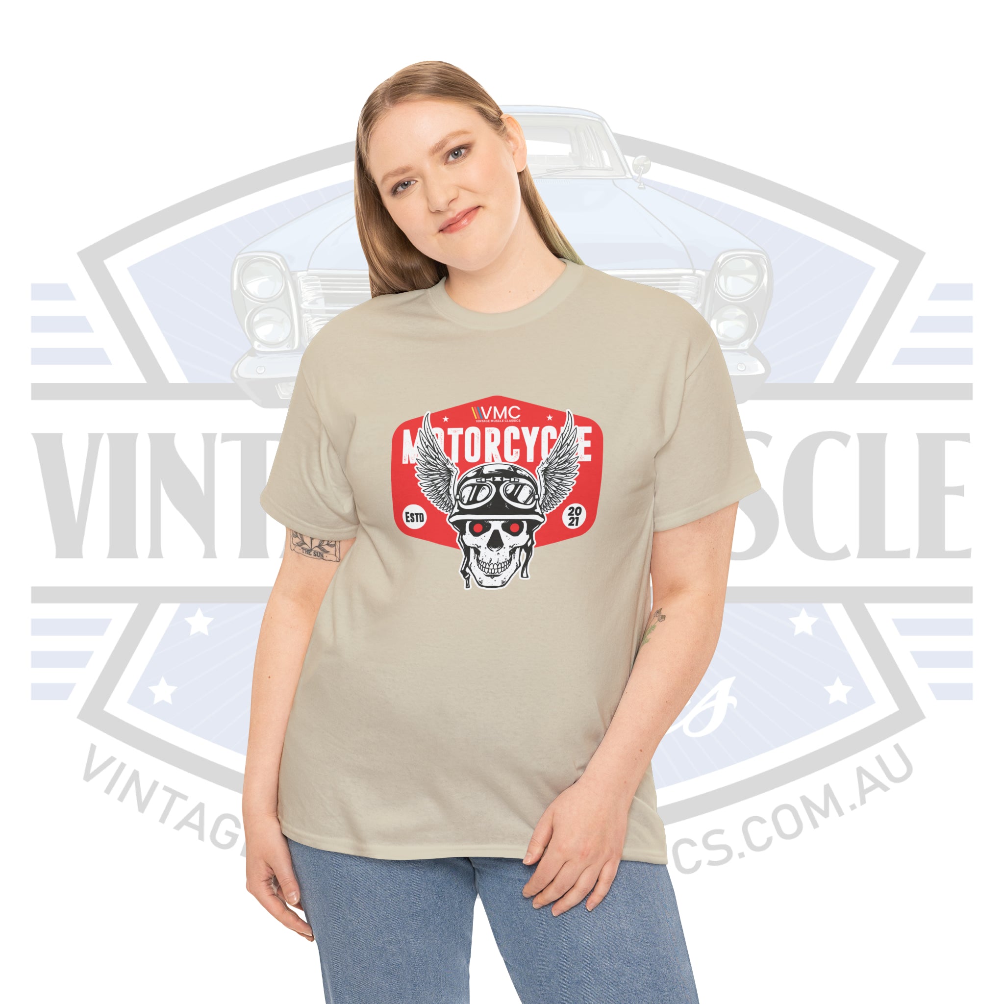 VMC Motorcycle - Unisex Heavy Cotton Tee