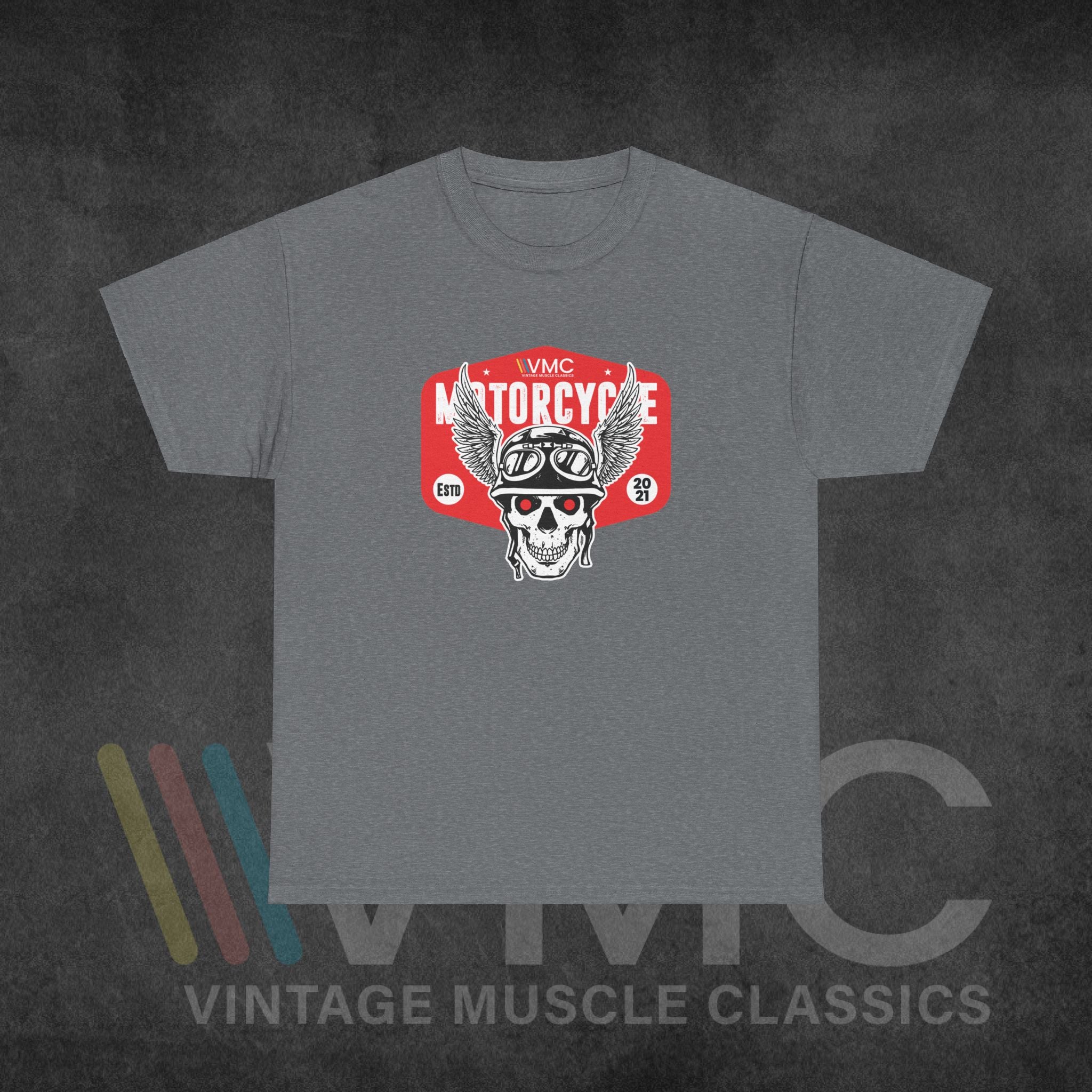 VMC Motorcycle - Unisex Heavy Cotton Tee