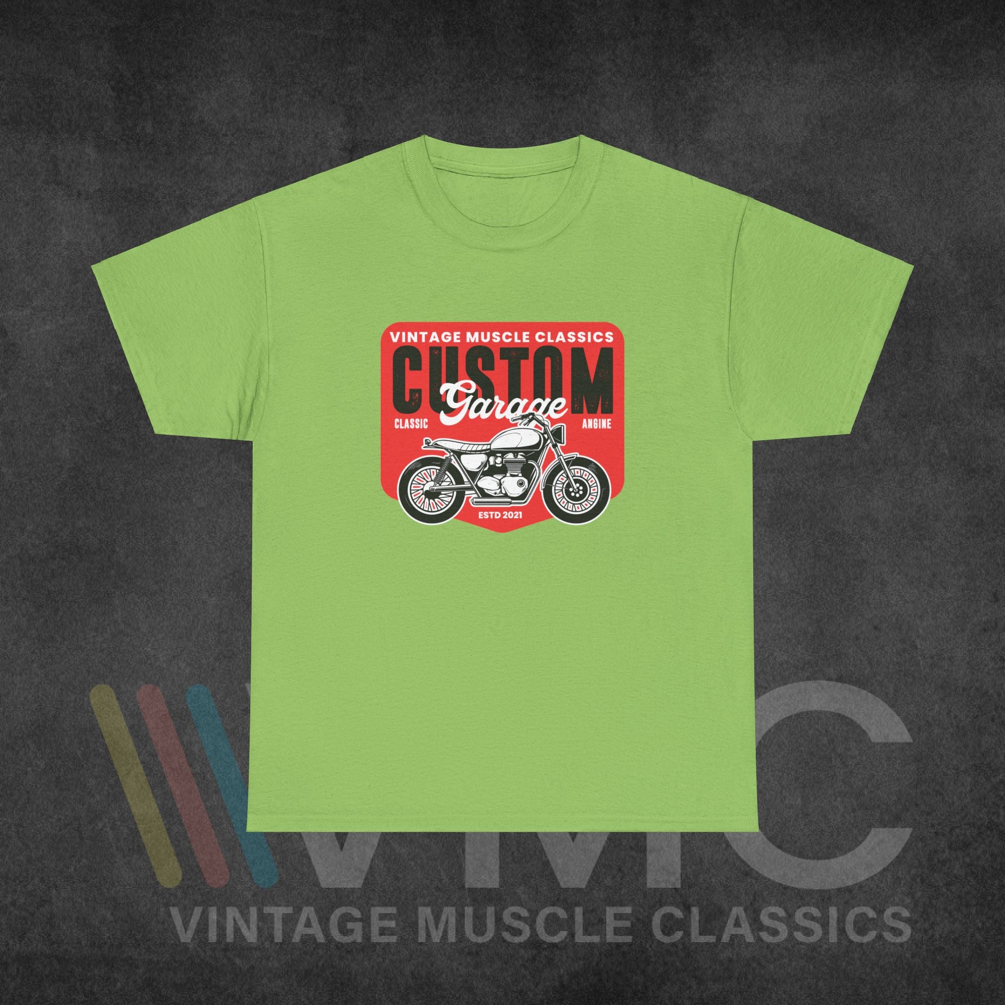 CMV Motorcycle - Unisex Heavy Cotton Tee