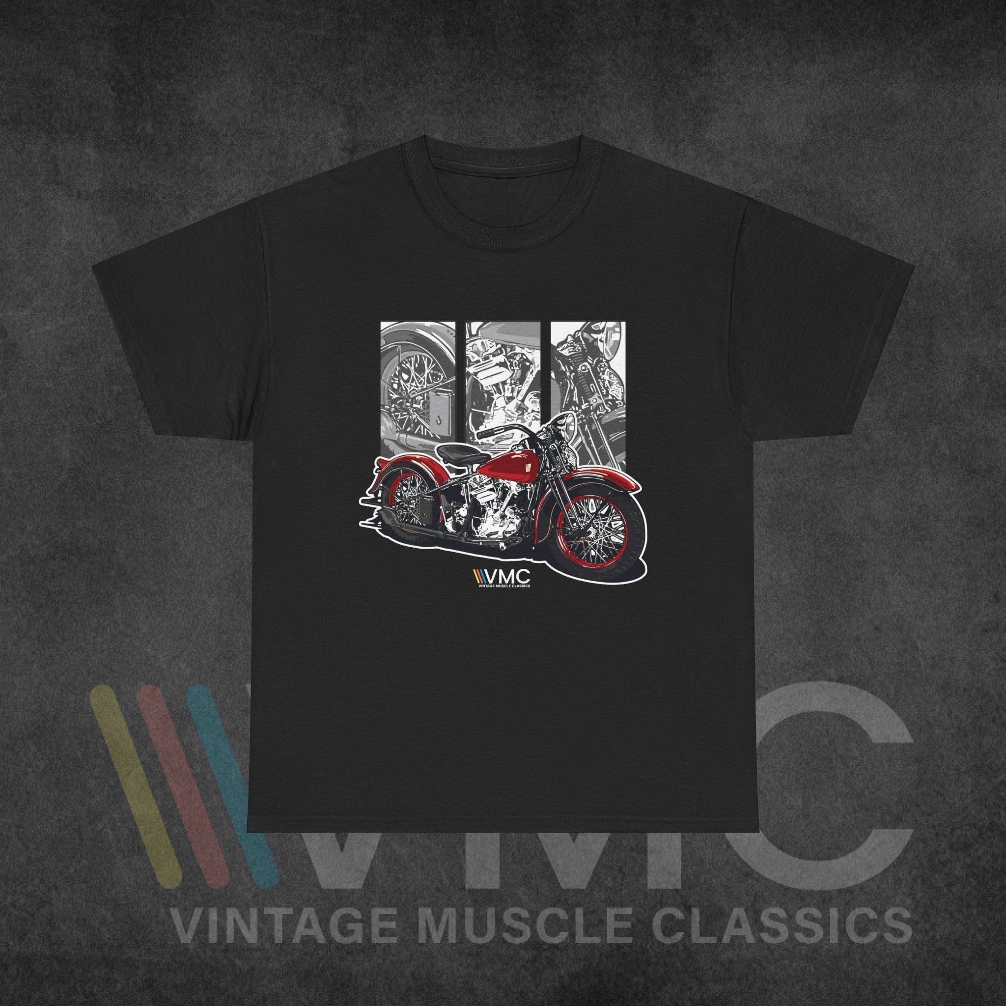 Classic Motorcycle - Unisex Heavy Cotton Tee