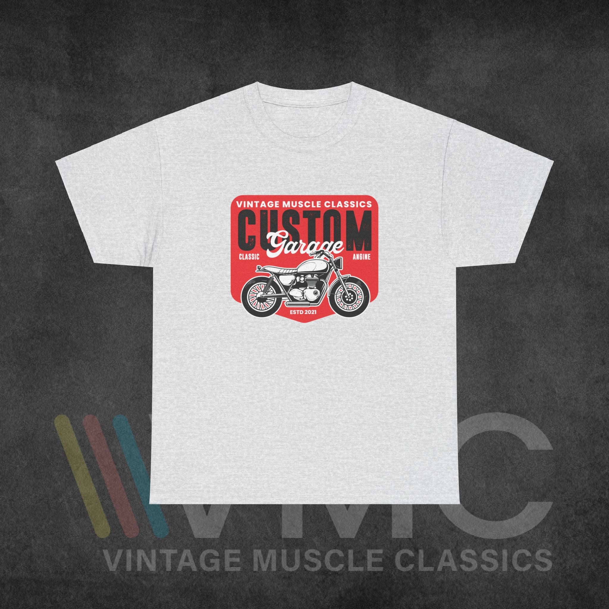 CMV Motorcycle - Unisex Heavy Cotton Tee