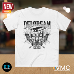 Delorean Back to the Future (AS Colour 500) T-Shirt