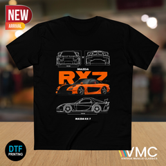 Mazda RX-7 (AS Colour 500) T-Shirt