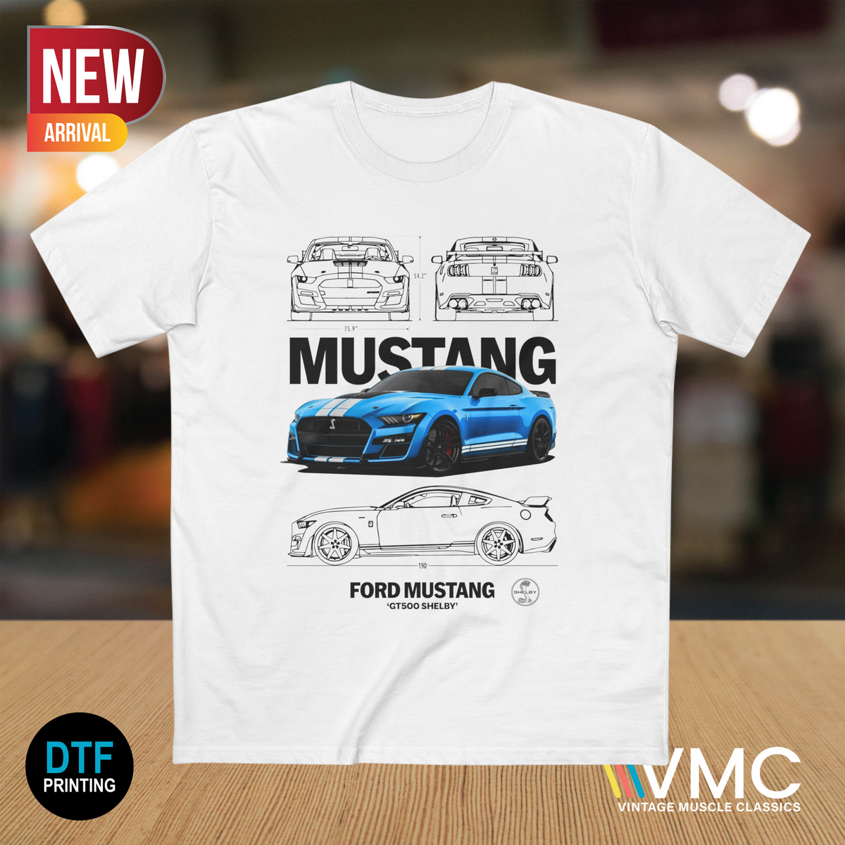 Ford Shelby Mustang GT-500 (AS Colour 500) T-Shirt