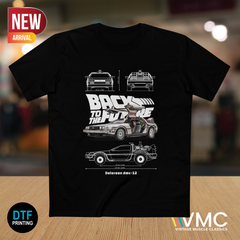 Delorean Back to the Future (AS Colour 500) T-Shirt