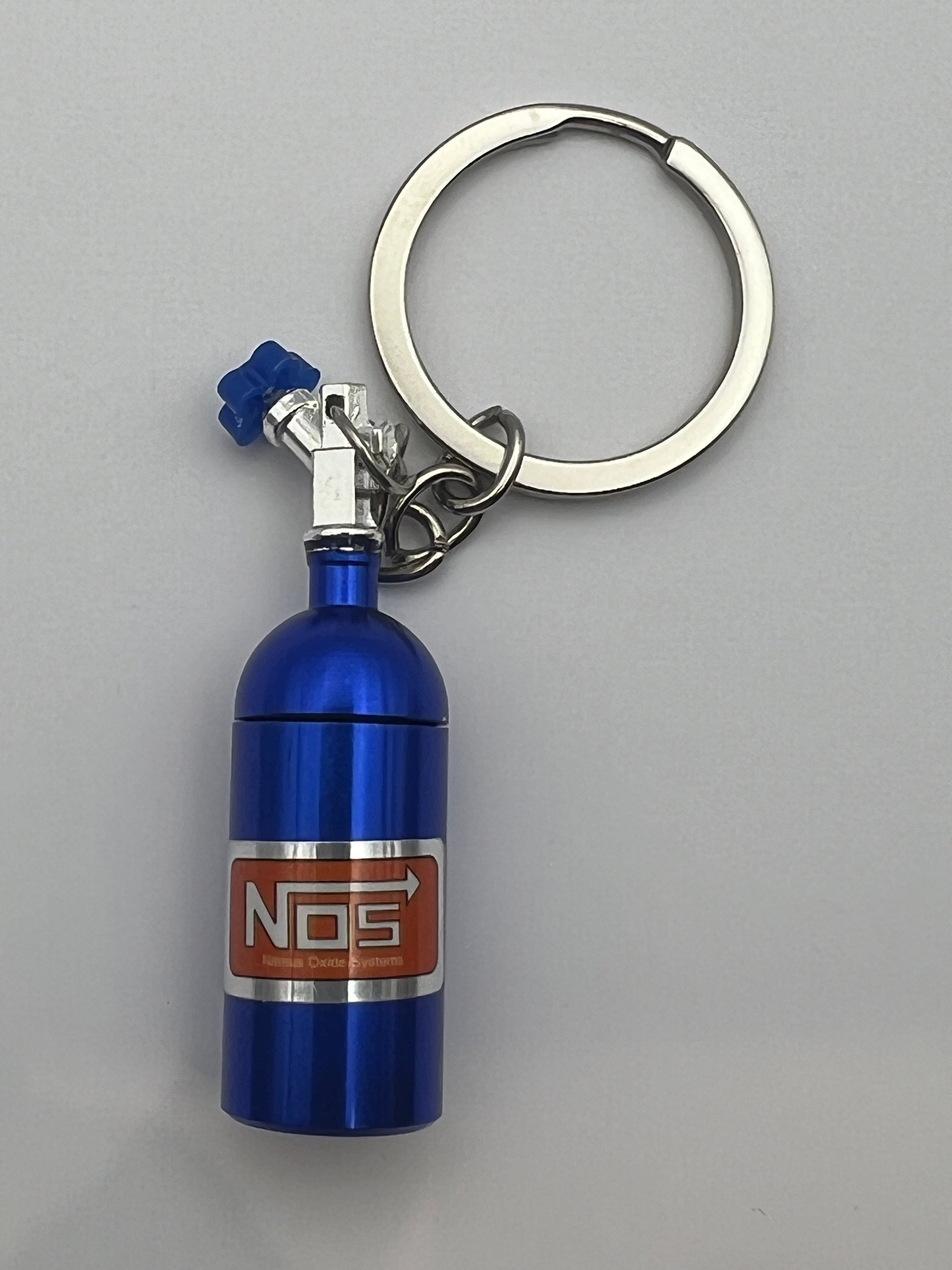 NOS Bottle (Blue) Key Ring