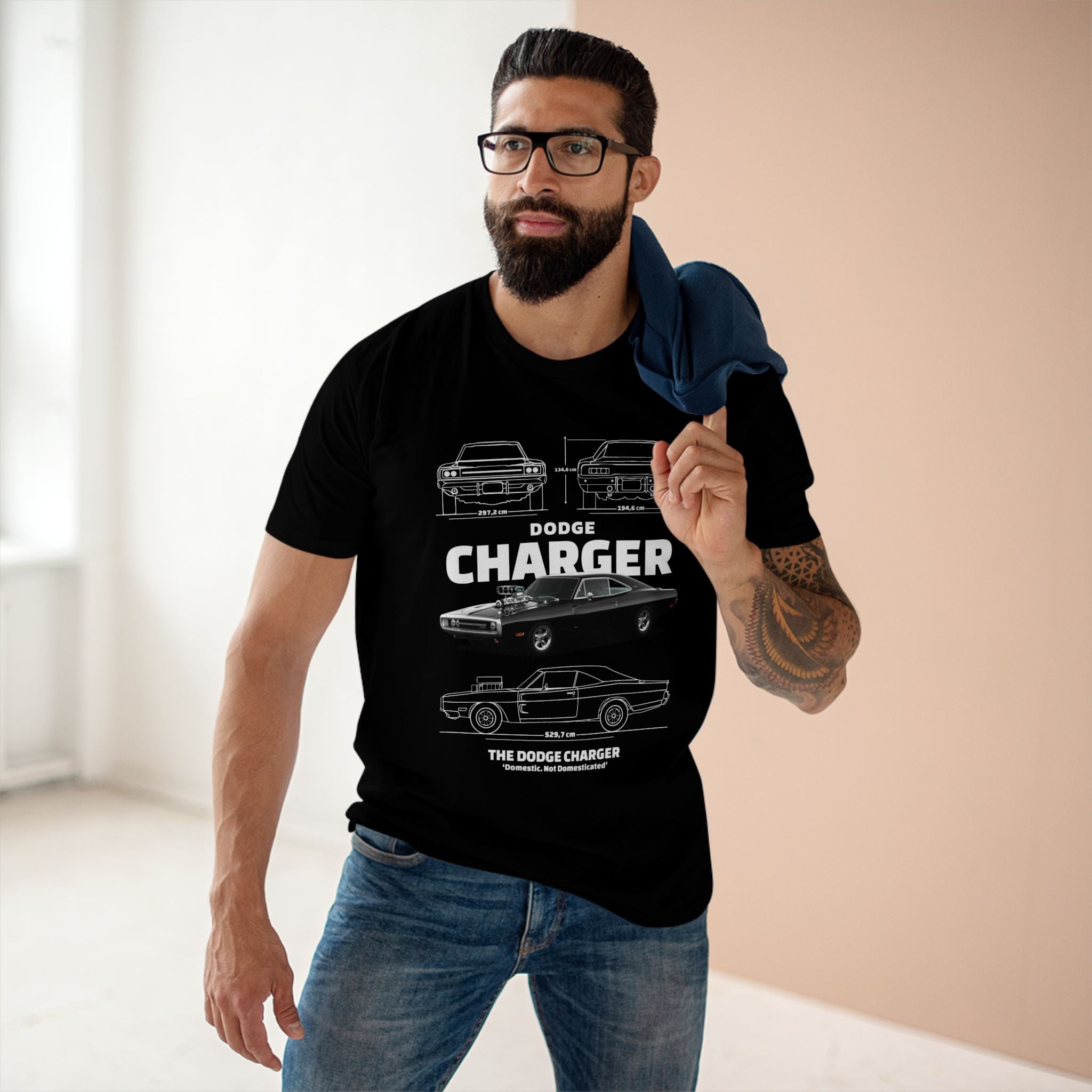 Dodge Charger (AS Colour 500) T-Shirt