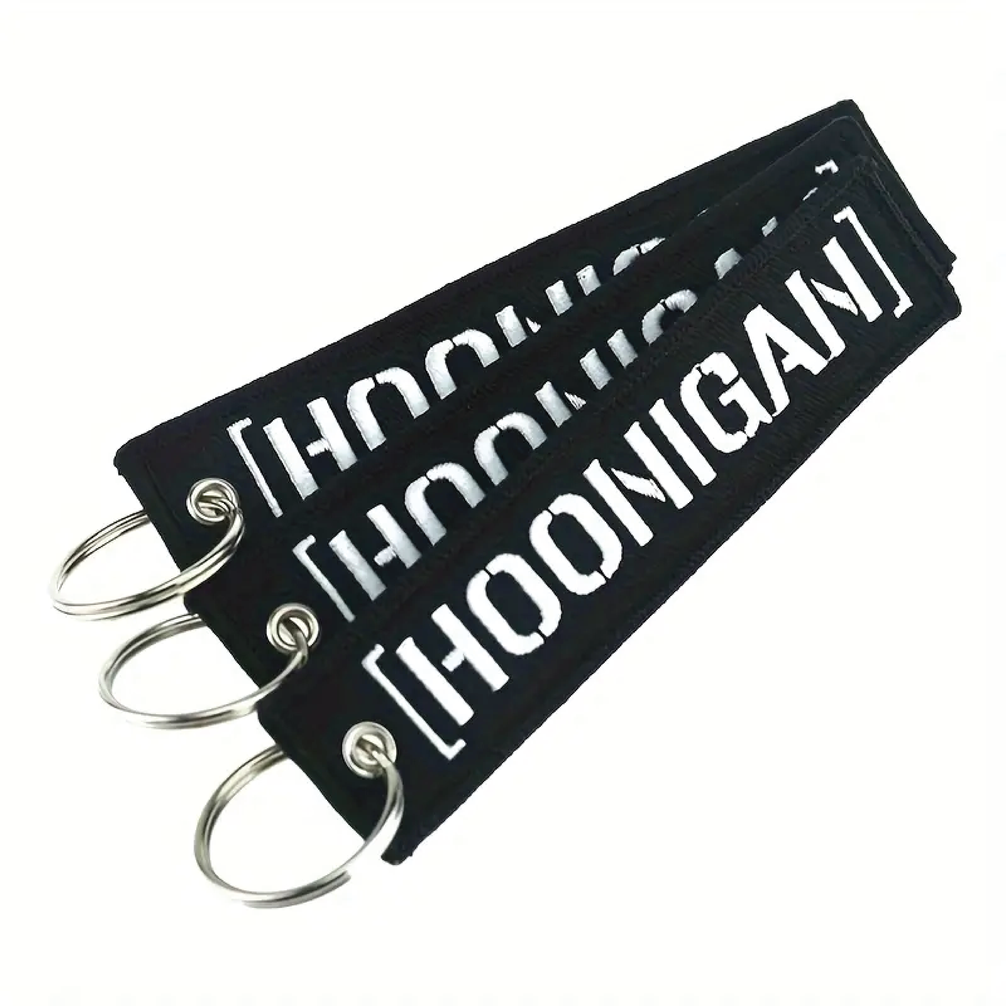 Hoonigan Embroided Key Ring Key Chain